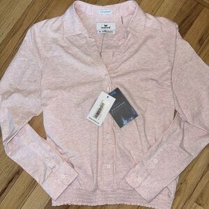 Pre- Tucker ButterCloth Pink Button-Up Shirt